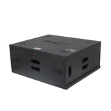 4U Rack Case 14" Deep Vertical Amp Rack Polyurea Coated BLAQ Series