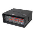 4U Rack Case 14" Deep Vertical Amp Rack Polyurea Coated BLAQ Series
