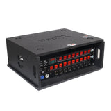 4U Rack Case 14" Deep Vertical Amp Rack Polyurea Coated BLAQ Series