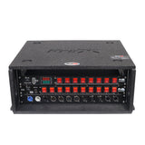 4U Rack Case 14" Deep Vertical Amp Rack Polyurea Coated BLAQ Series