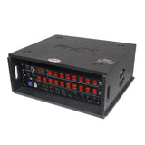 4U Rack Case 14" Deep Vertical Amp Rack Polyurea Coated BLAQ Series