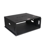 4U Rack Case 14" Deep Vertical Amp Rack Polyurea Coated BLAQ Series