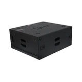 4U Rack Case 14" Deep Vertical Amp Rack Polyurea Coated BLAQ Series