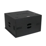 6U Rack Case 14" Deep Vertical Amp Rack Polyurea Coated BLAQ Series