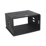 6U Rack Case 14" Deep Vertical Amp Rack Polyurea Coated BLAQ Series
