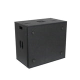6U Rack Case 14" Deep Vertical Amp Rack Polyurea Coated BLAQ Series