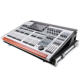 ATA Digital Audio Mixer Flight Case for Behringer WING Console with Doghouse compartment and Caster wheels