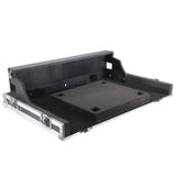 ATA Digital Audio Mixer Flight Case for Behringer WING Console with Doghouse compartment and Caster wheels