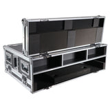 ATA Digital Audio Mixer Flight Case for Behringer WING Console with Doghouse compartment and Caster wheels