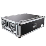 ATA Digital Audio Mixer Flight Case for Behringer WING Console with Doghouse compartment and Caster wheels