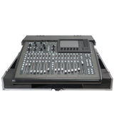 ATA Digital Audio Mixer Flight Case for Behringer X32 Compact Console with Doghouse compartment and Caster wheels