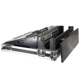 ATA Digital Audio Mixer Flight Case for Behringer X32 Compact Console with Doghouse compartment and Caster wheels