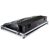 ATA Digital Audio Mixer Flight Case for Behringer X32 Console with Doghouse compartment and Caster wheels