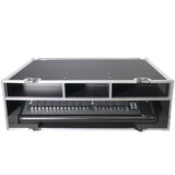 ATA Digital Audio Mixer Flight Case for Behringer X32 Console with Doghouse compartment and Caster wheels