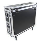 ATA Digital Audio Mixer Flight Case for Behringer X32 Console with Doghouse compartment and Caster wheels