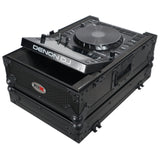 Flight Case for Pioneer CDJ-3000 DJS-1000 Denon SC6000 PRIME Large Format CD-Media Player Black on Black
