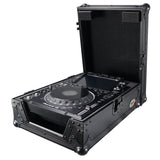 Flight Case for Pioneer CDJ-3000 DJS-1000 Denon SC6000 PRIME Large Format CD-Media Player Black on Black
