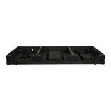 Fits 2x Pioneer CDJ 3000X Case / Pioneer DJM V10 / A9 Mixer All Black and Low profile Wheels