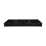 Fits 2x Pioneer CDJ 3000X Case / Pioneer DJM V10 / A9 Mixer All Black and Low profile Wheels