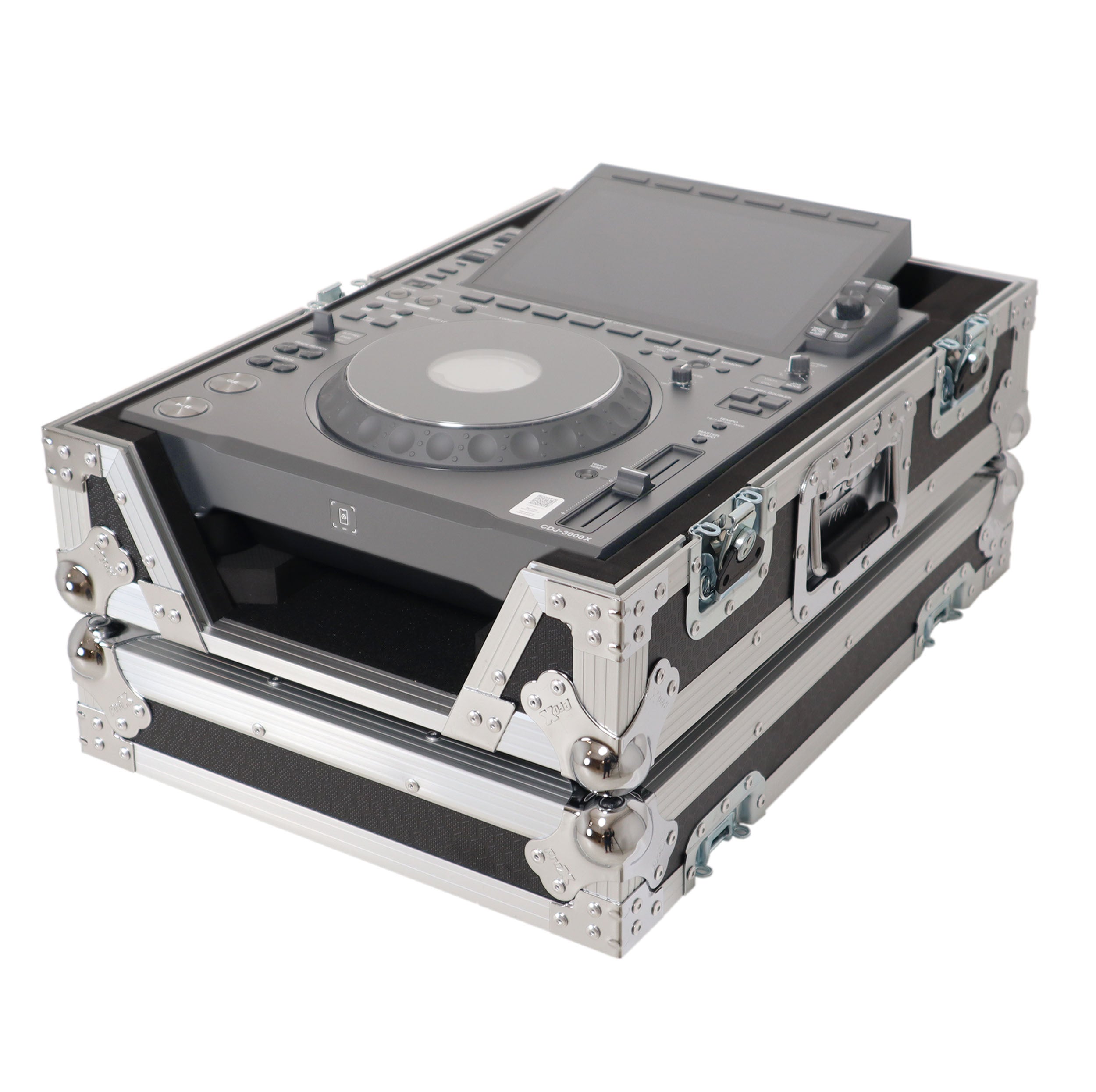 ATA Flight Case for AlphaTheta CDJ-3000X Pioneer CDJ-3000 DJ Media Player with Heavy-Duty Protection