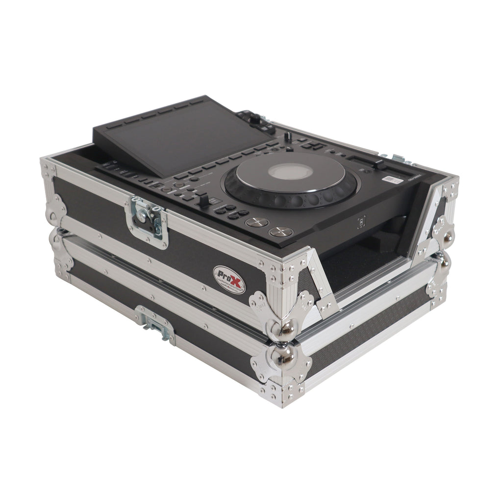 ATA Flight Case for AlphaTheta CDJ-3000X Pioneer CDJ-3000 DJ Media Player with Heavy-Duty Protection