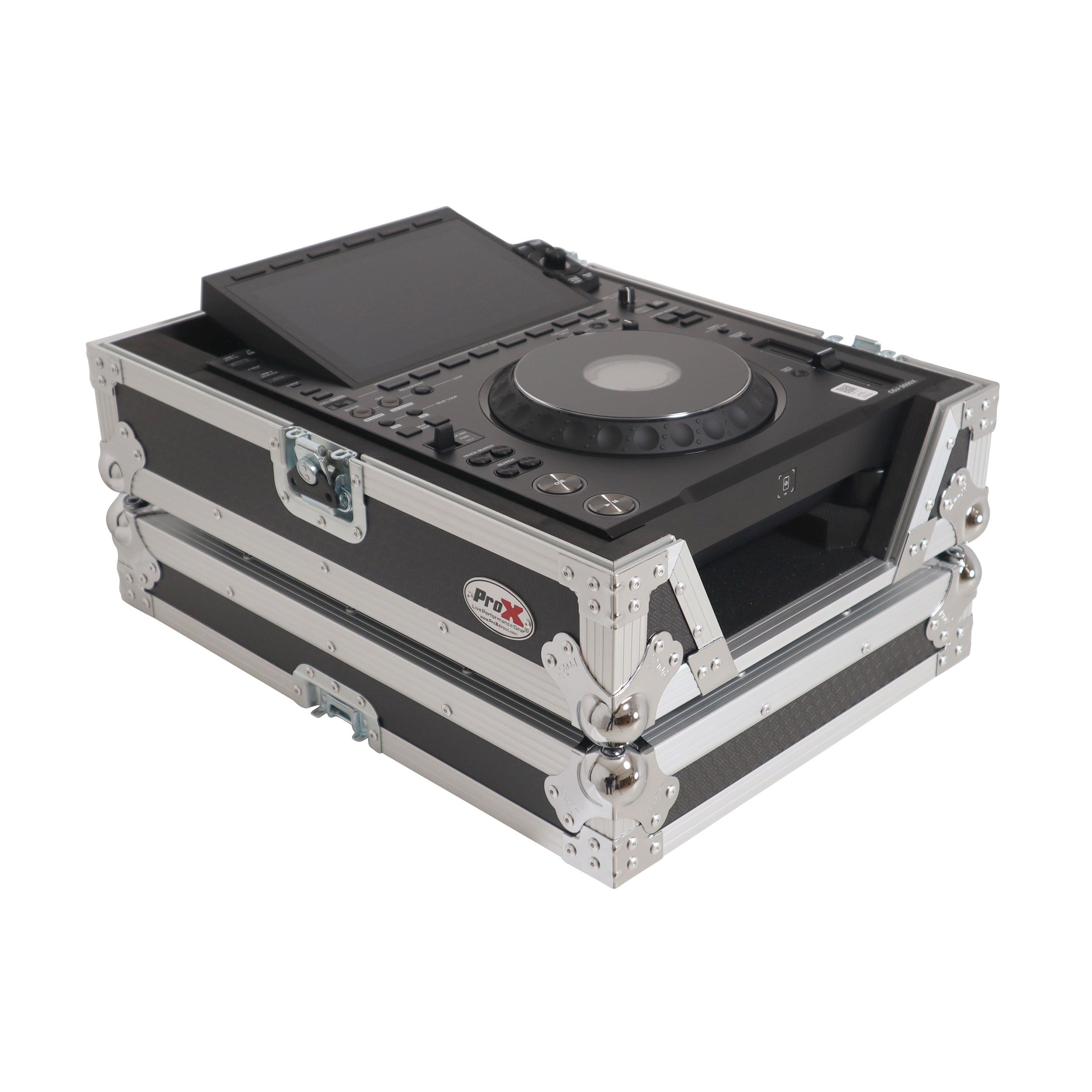 ATA Flight Case for AlphaTheta CDJ-3000X Pioneer CDJ-3000 DJ Media Player with Heavy-Duty Protection