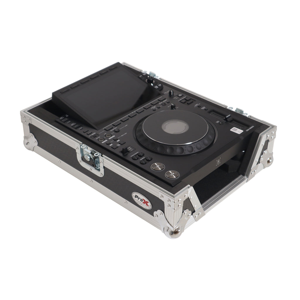 ATA Flight Case for AlphaTheta CDJ-3000X Pioneer CDJ-3000 DJ Media Player with Heavy-Duty Protection