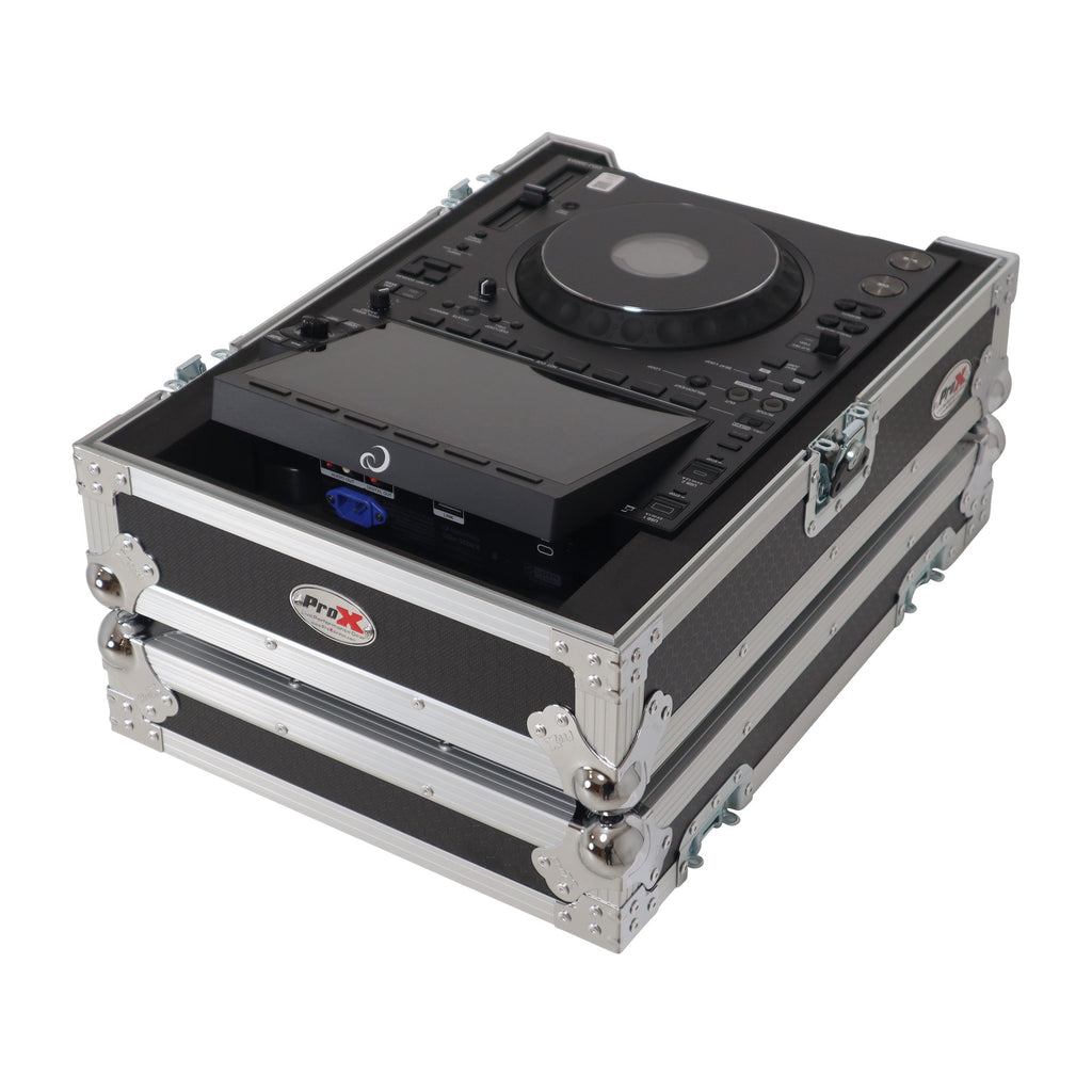 ATA Flight Case for AlphaTheta CDJ-3000X Pioneer CDJ-3000 DJ Media Player with Heavy-Duty Protection