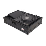 Black ATA Flight Case for AlphaTheta CDJ-3000X Pioneer CDJ-3000 DJ Media Player with Heavy-Duty Protection