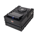 Black ATA Flight Case for AlphaTheta CDJ-3000X Pioneer CDJ-3000 DJ Media Player with Heavy-Duty Protection