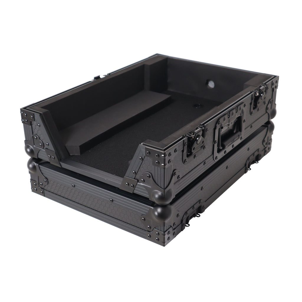 Black ATA Flight Case for AlphaTheta CDJ-3000X Pioneer CDJ-3000 DJ Media Player with Heavy-Duty Protection