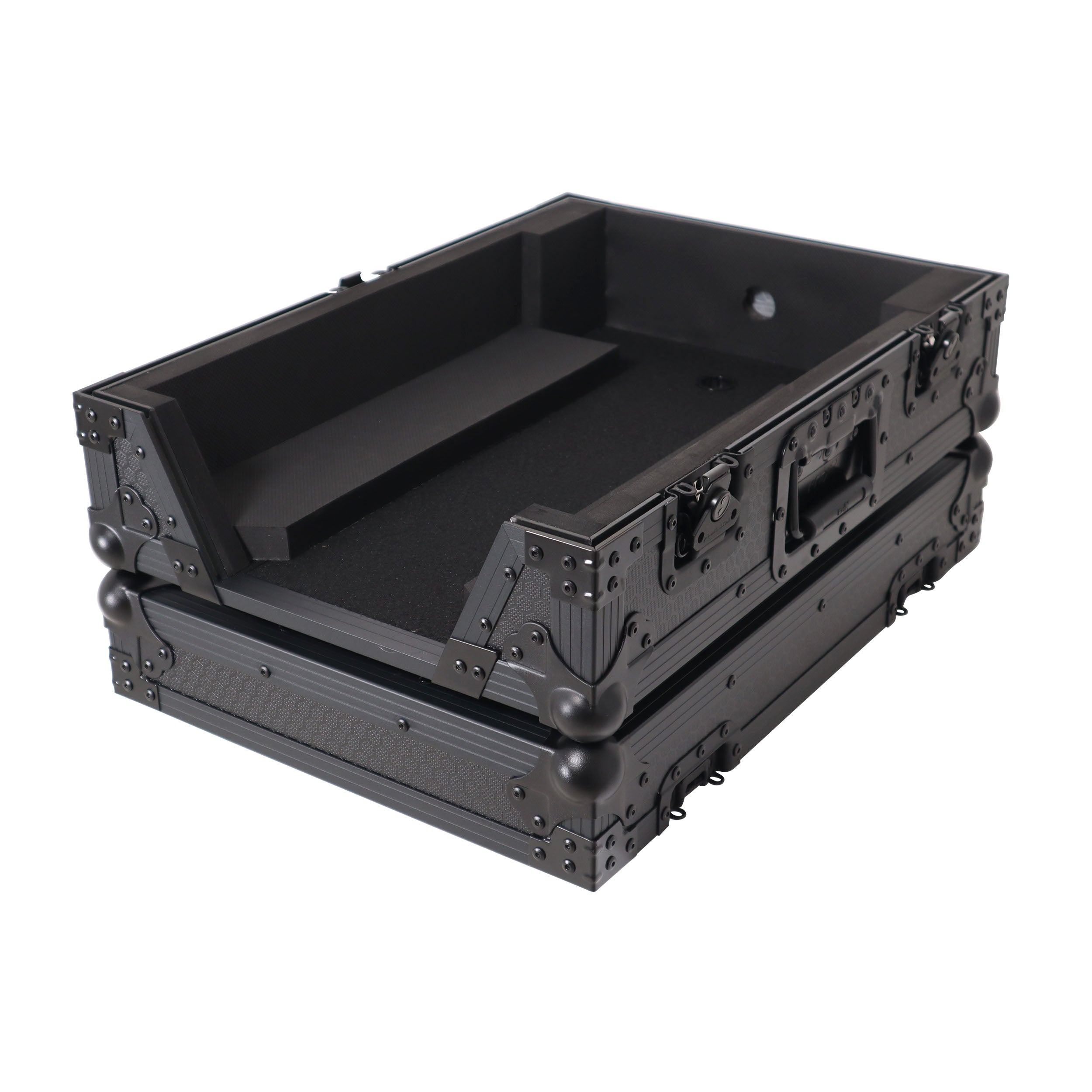 Black ATA Flight Case for AlphaTheta CDJ-3000X Pioneer CDJ-3000 DJ Media Player with Heavy-Duty Protection