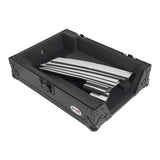 Black ATA Flight Case for AlphaTheta CDJ-3000X Pioneer CDJ-3000 DJ Media Player with Heavy-Duty Protection