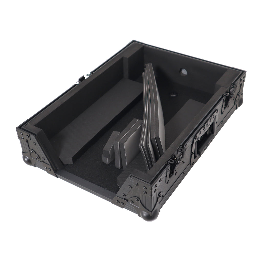 Black ATA Flight Case for AlphaTheta CDJ-3000X Pioneer CDJ-3000 DJ Media Player with Heavy-Duty Protection