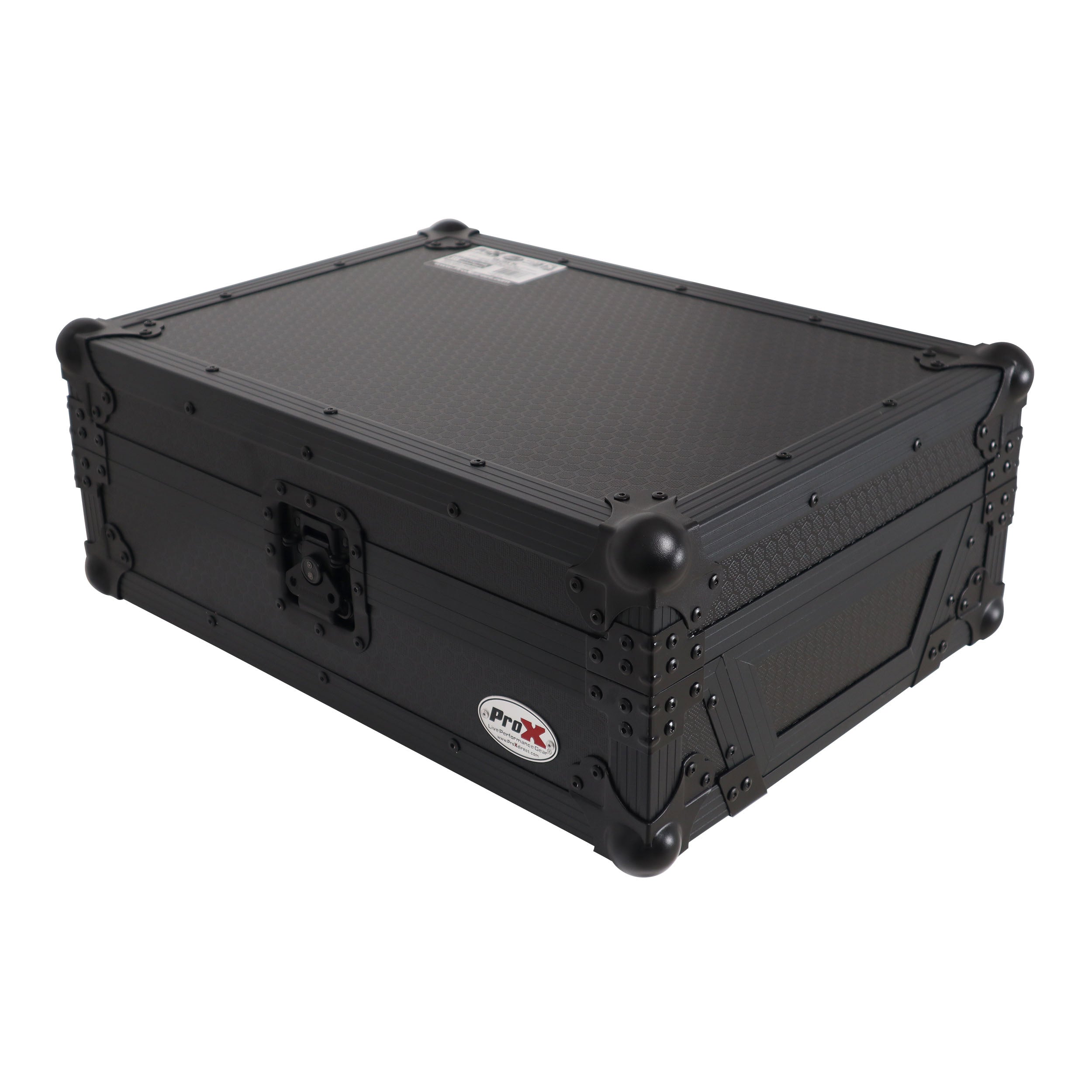 Black ATA Flight Case for AlphaTheta CDJ-3000X Pioneer CDJ-3000 DJ Media Player with Heavy-Duty Protection