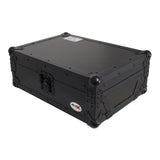 Black ATA Flight Case for AlphaTheta CDJ-3000X Pioneer CDJ-3000 DJ Media Player with Heavy-Duty Protection