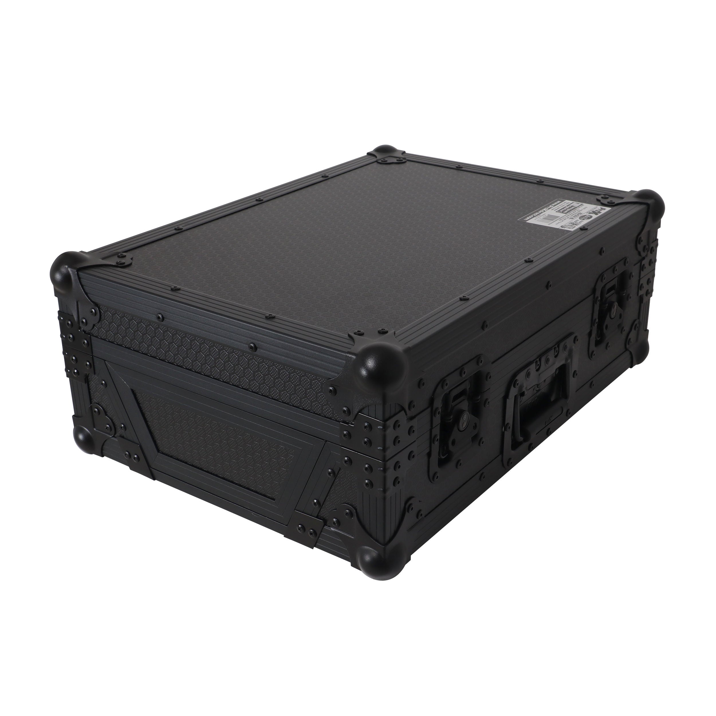 Black ATA Flight Case for AlphaTheta CDJ-3000X Pioneer CDJ-3000 DJ Media Player with Heavy-Duty Protection