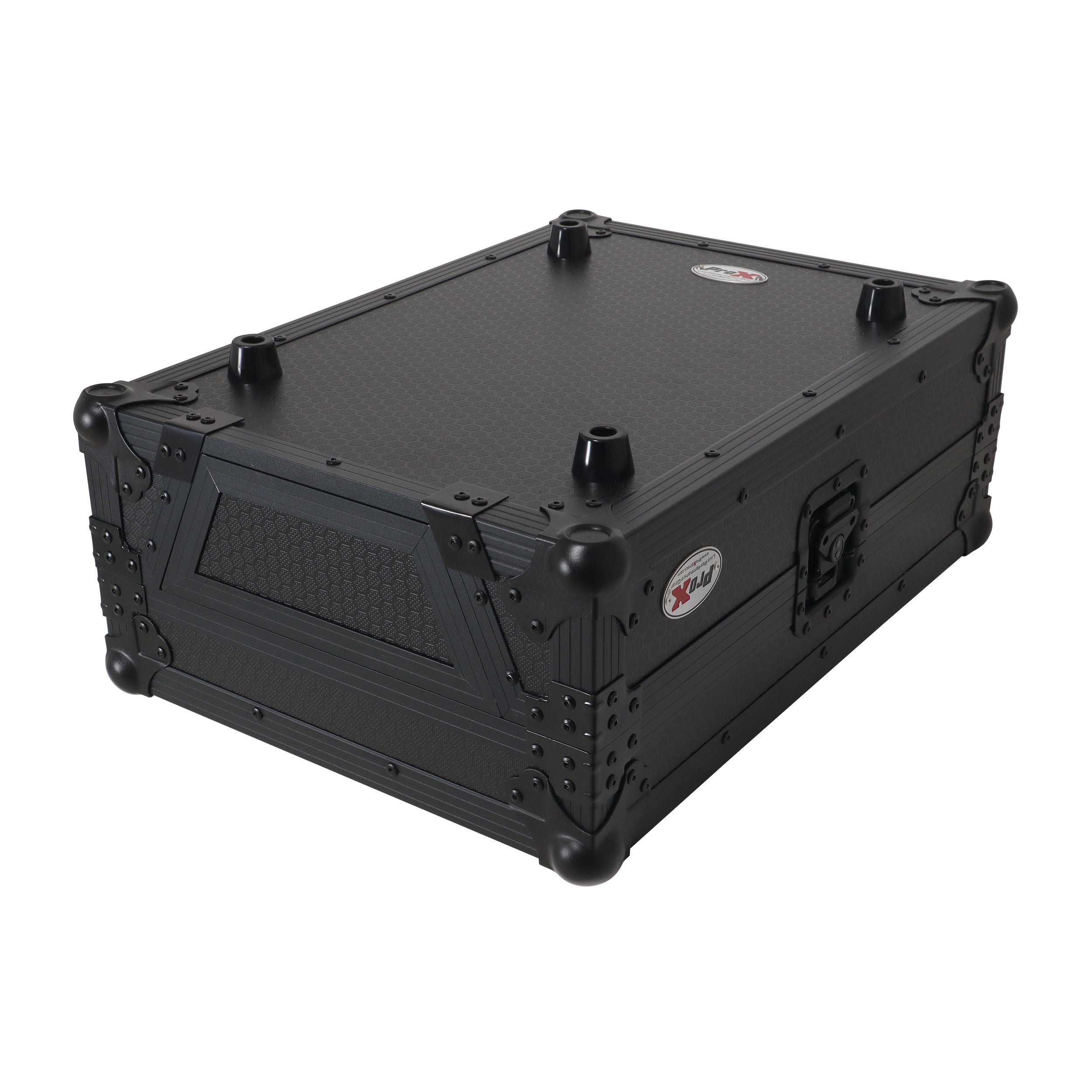 Black ATA Flight Case for AlphaTheta CDJ-3000X Pioneer CDJ-3000 DJ Media Player with Heavy-Duty Protection