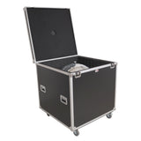 24" Mirror Ball Flight Road Case with wheels and Stay open hinge door