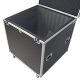 30" Mirror Ball Flight Road Case with wheels and Stay open hinge door