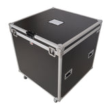 30" Mirror Ball Flight Road Case with wheels and Stay open hinge door