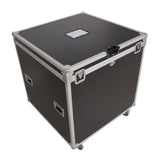 30" Mirror Ball Flight Road Case with wheels and Stay open hinge door