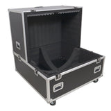 36" Mirror Ball Flight Road Case with wheels and two removable top cover