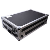 Flight Style Road Case For Pioneer DDJ-FLX10 or DDJ-GRV6 DJ Controller with Laptop Shelf 1U Rack Space and Wheels