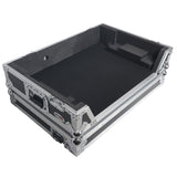 Flight Style Road Case For Pioneer DDJ-FLX10 or DDJ-GRV6 DJ Controller with 1U Rack Space Wheels