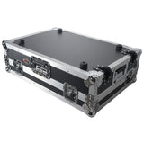 Flight Style Road Case For Pioneer DDJ-FLX10 or DDJ-GRV6 DJ Controller with 1U Rack Space Wheels