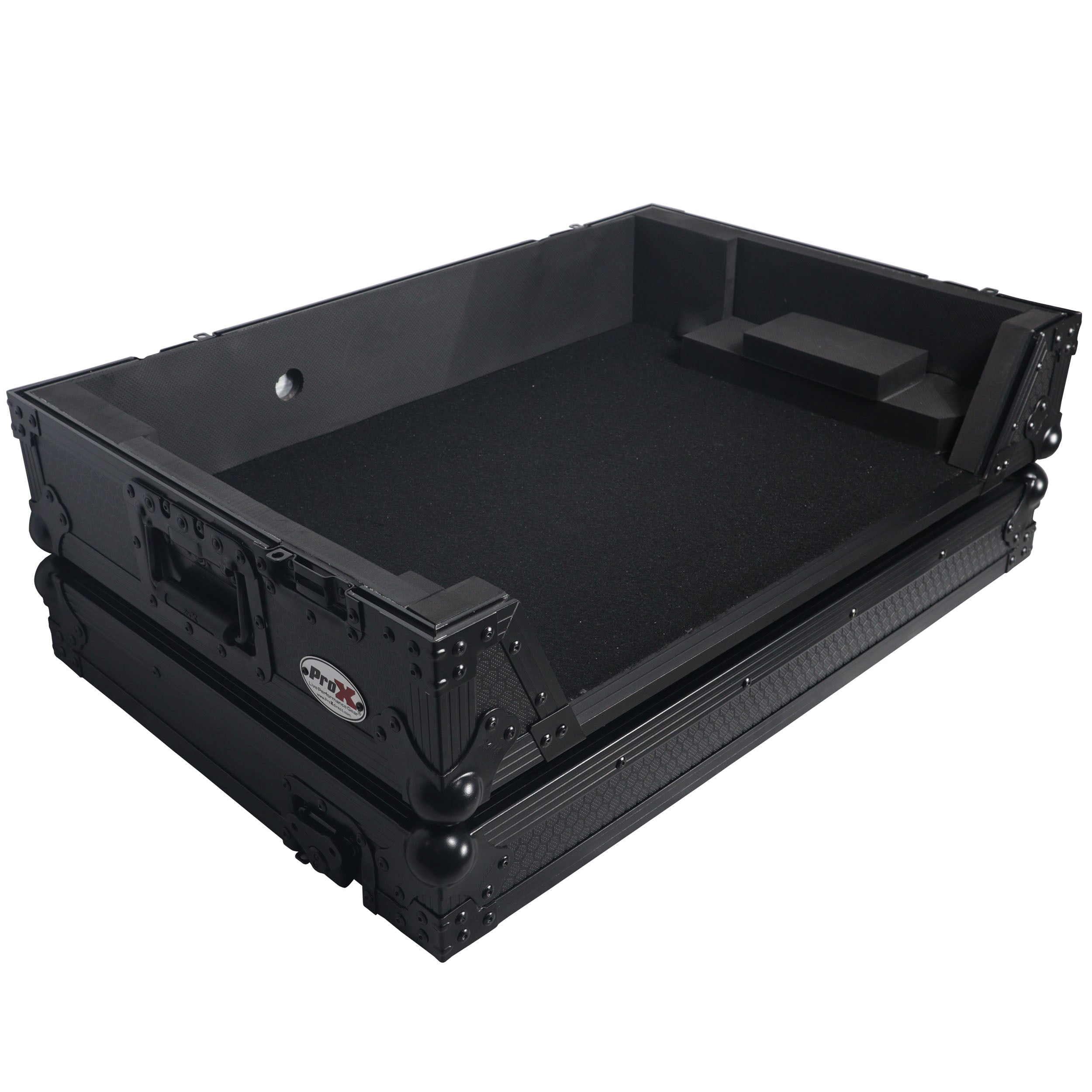 Flight Style Road Case For Pioneer DDJ-FLX10 or DDJ-GRV6 DJ Controller with 1U Rack Space Wheels