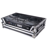 Flight Style Road Case For Pioneer DDJ-FLX10 or DDJ-GRV6 DJ Controller with 1U Rack Space Wheels