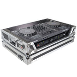 ATA Flight Case for Pioneer DDJ-FLX6 DJ Controller with 1U Rack Space and Wheels