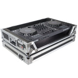 ATA Flight Case for Pioneer DDJ-FLX6 DJ Controller with 1U Rack Space and Wheels
